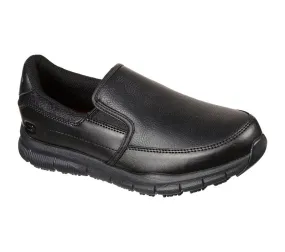 SKECHERS WOMEN'S Work Relaxed Fit: Nampa - Annod SR #77236 Wide BLK