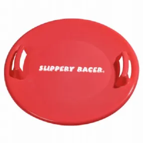 Slippery Racer SR710R 26" Heavy Duty Plastic Red Snow Sled Saucer - Quantity of 5