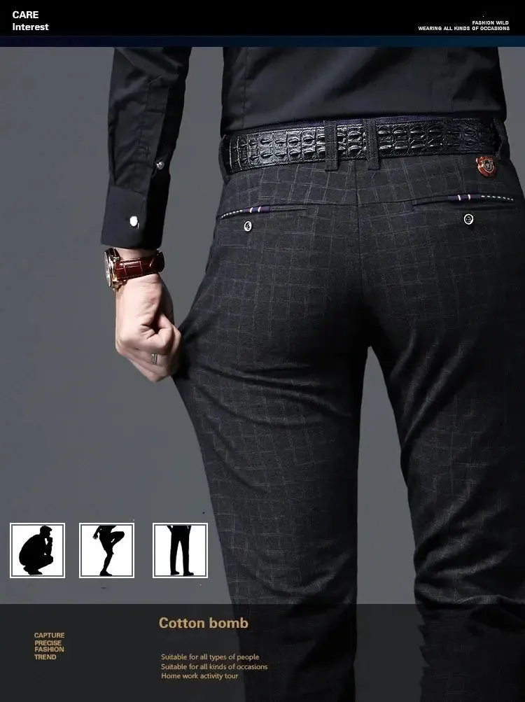 Spring Autumn New Fashion Mens Casual Pants High Quality