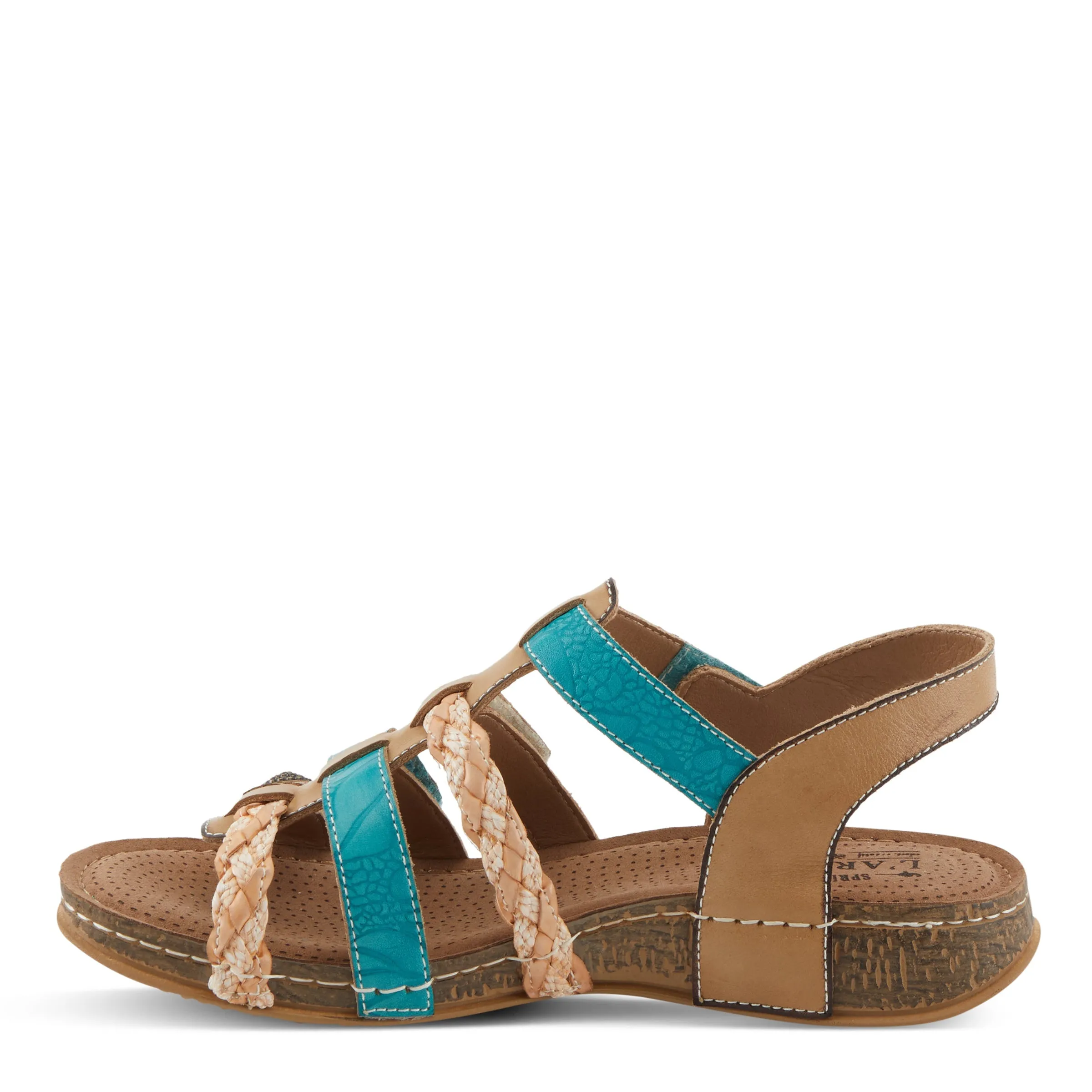 Spring Step Shoes L'Artiste Delila Women's Hand Painted Leather Sandals