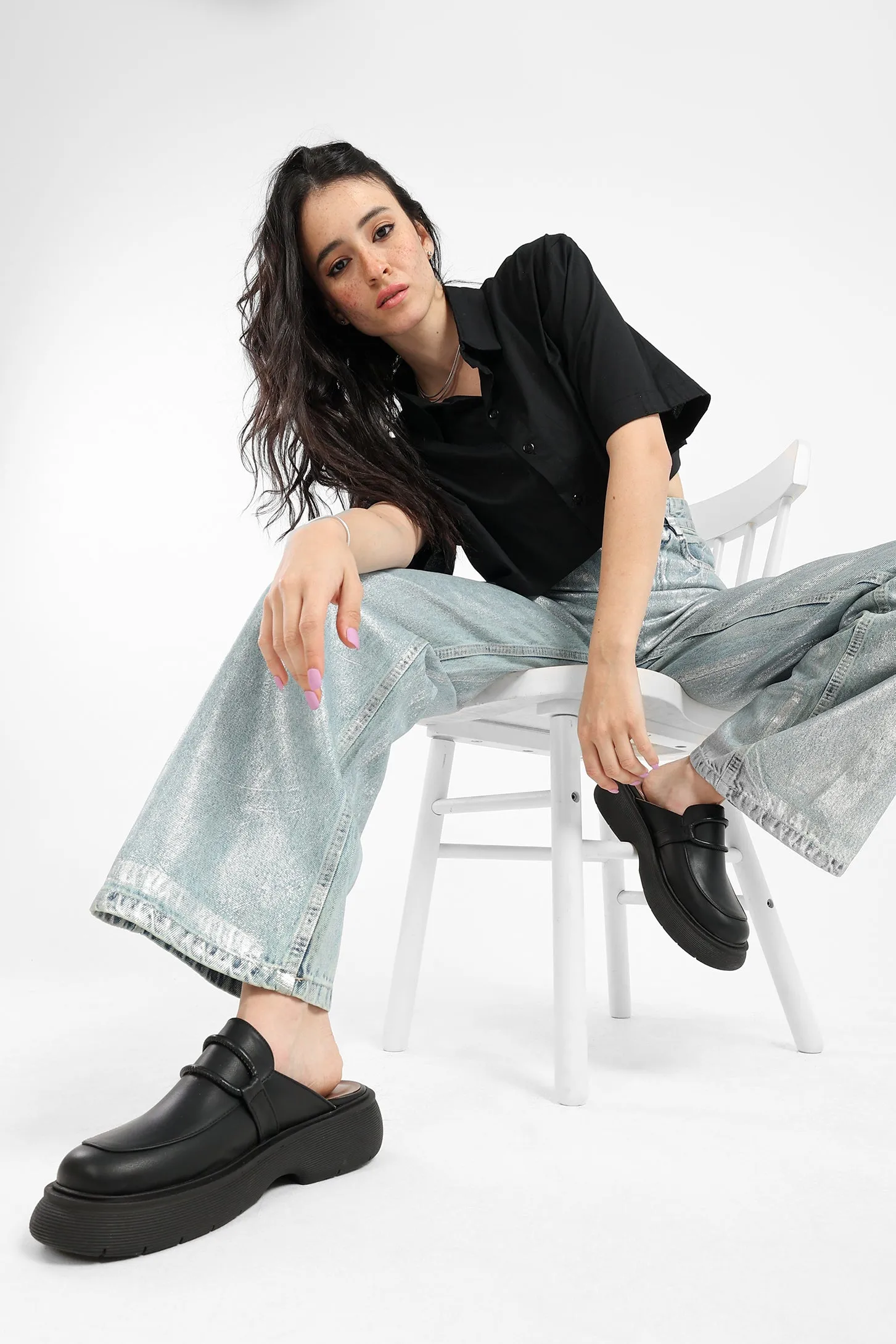 Urban Chunky Clogs - Black