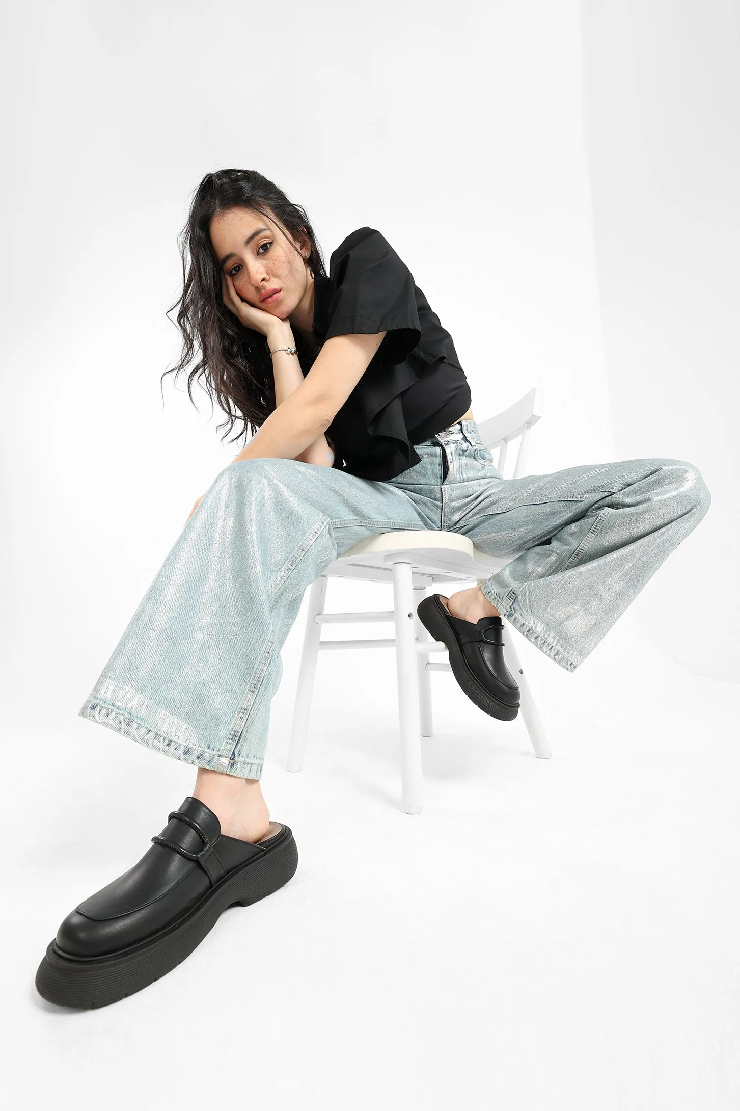 Urban Chunky Clogs - Black