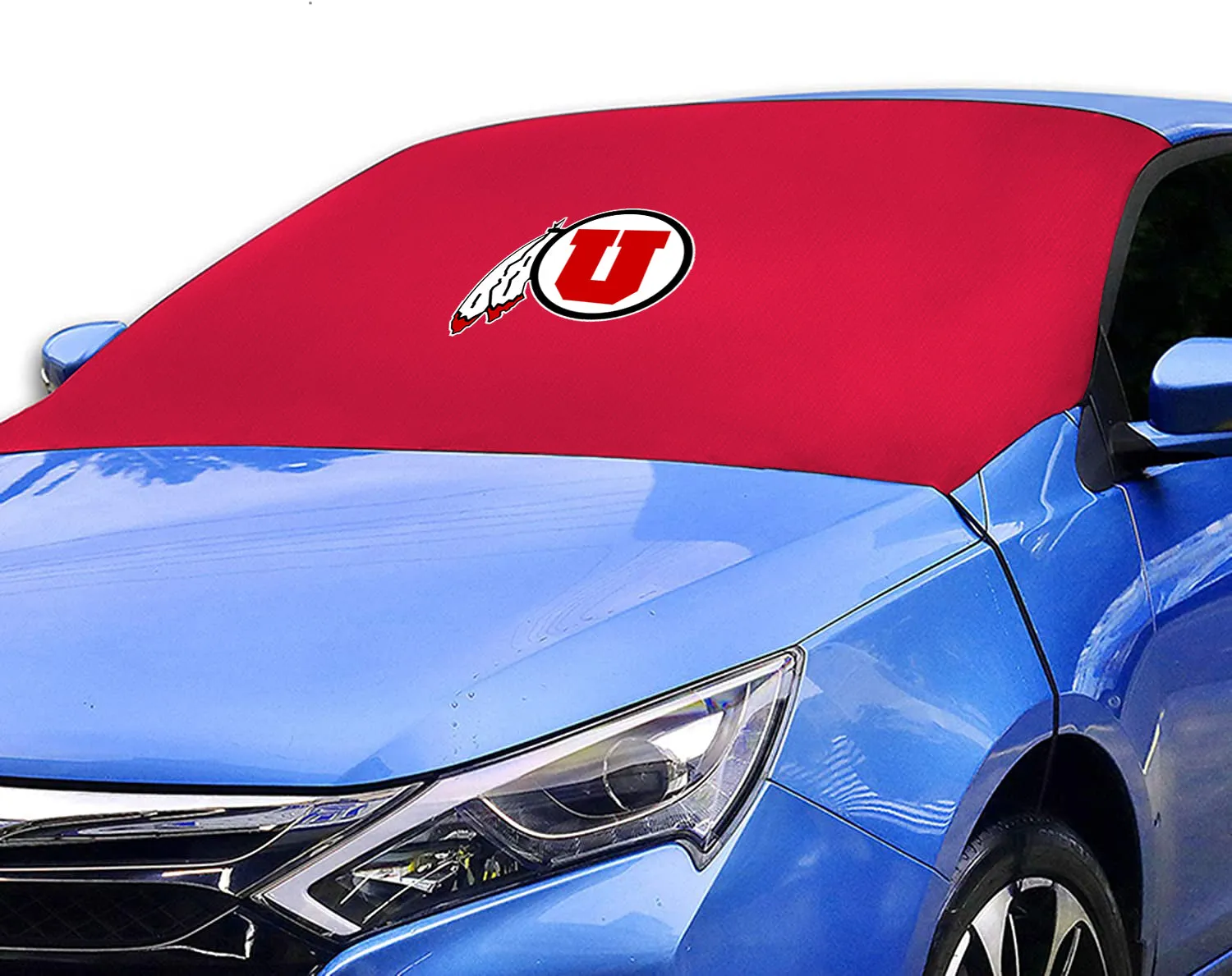 Utah Runnin' Utes NCAA Car SUV Front Windshield Sun Snow Cover