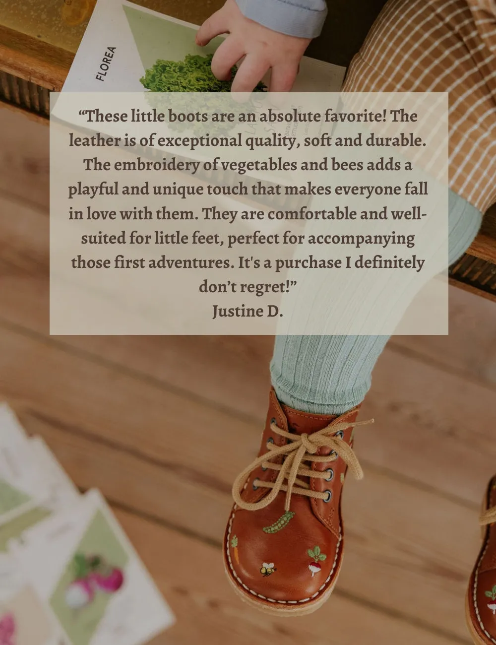 Veggie Classic Boot - Cognac