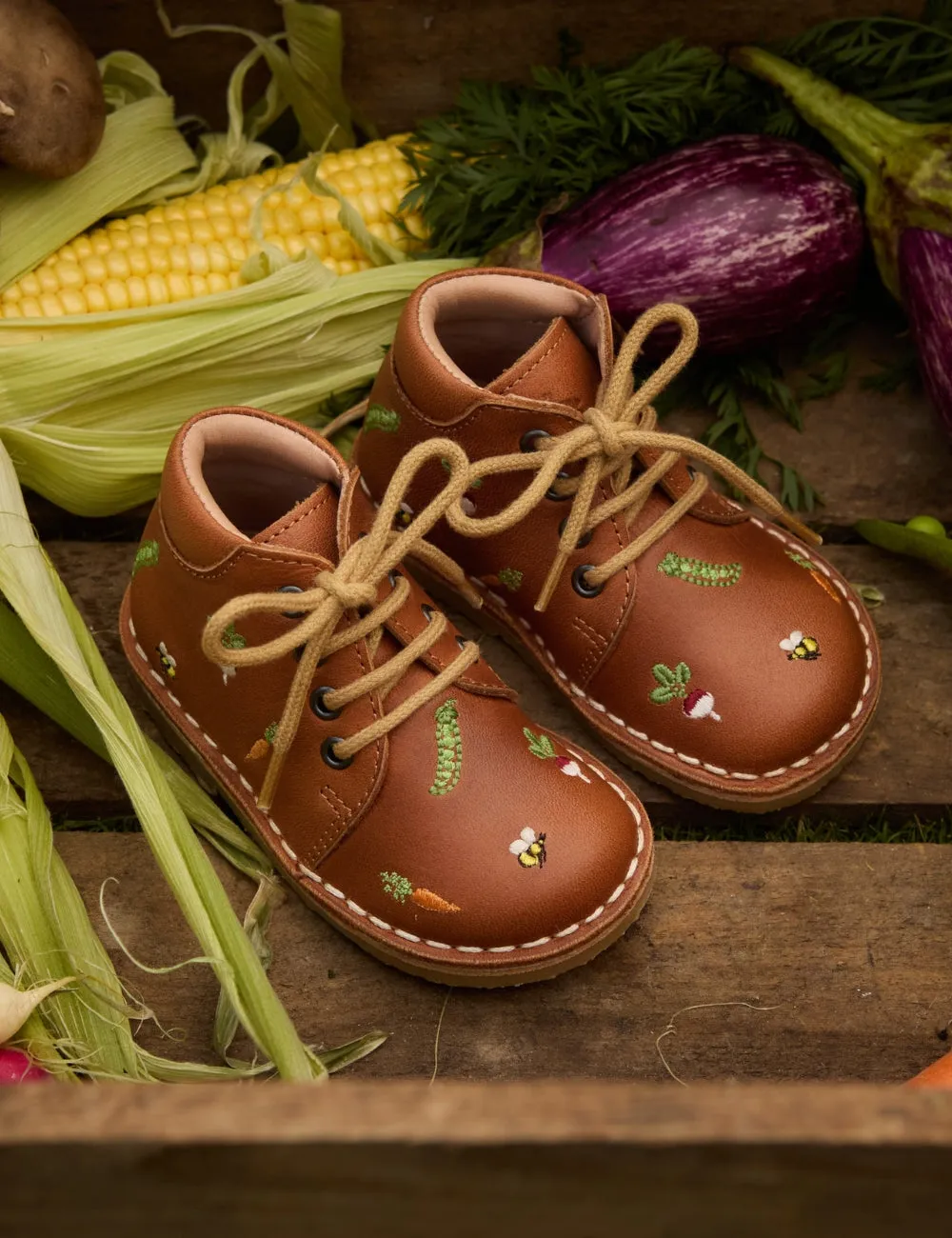 Veggie Classic Boot - Cognac