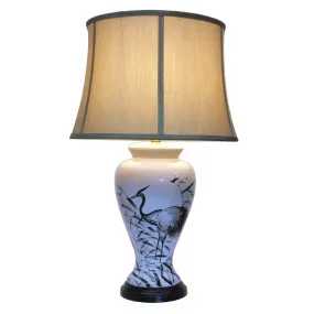 Wading Heron Lamp