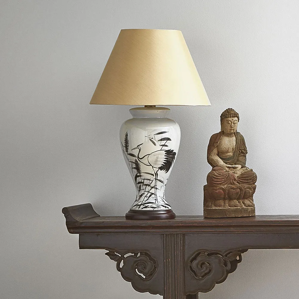 Wading Heron Lamp