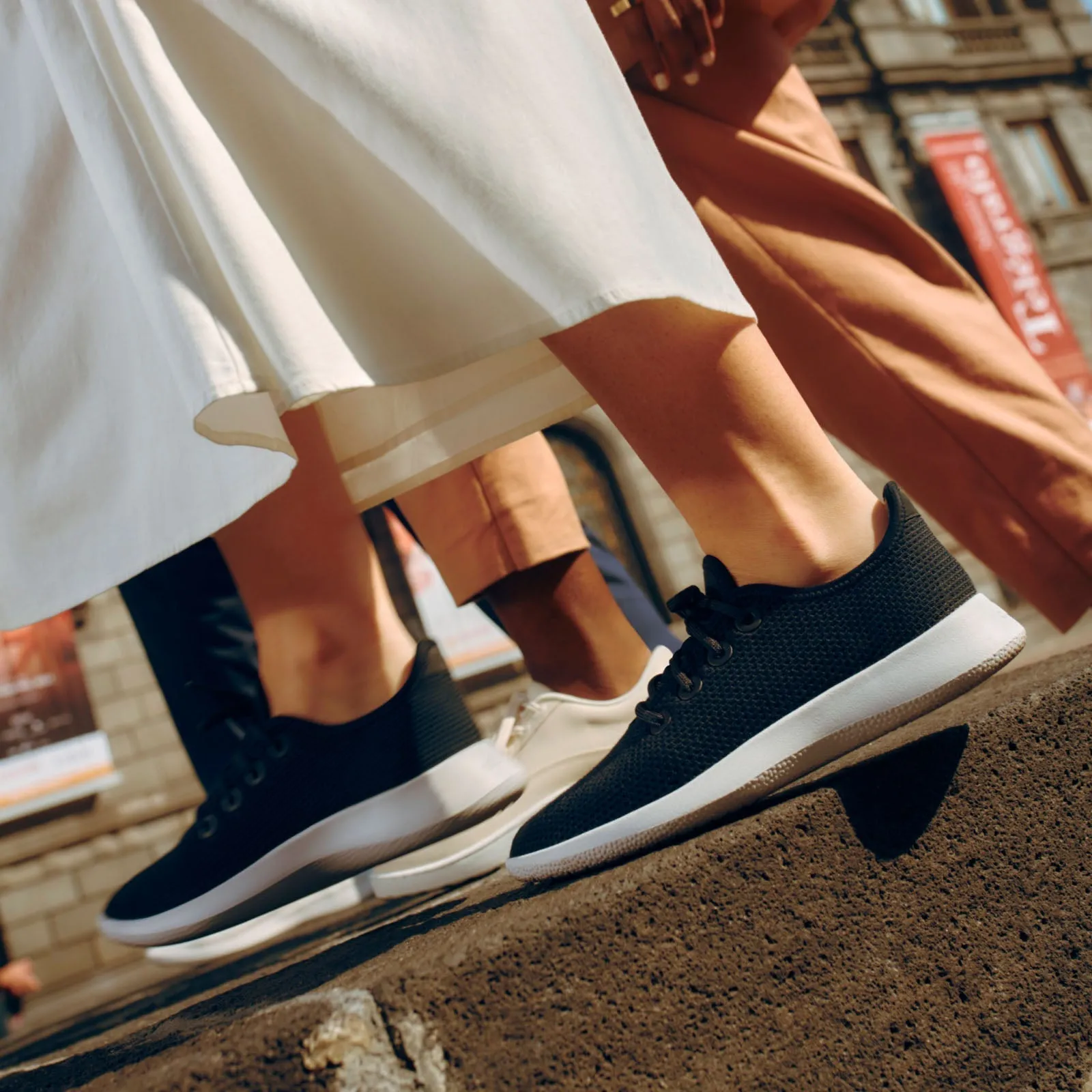 Women's Tree Runners - Navy Night (White Sole)