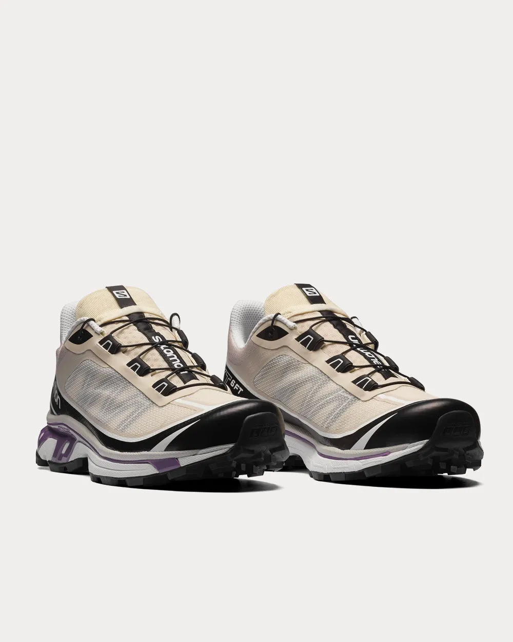 XT-6 FT Rainy Day / Black / Royal Lilac Low Top Sneakers