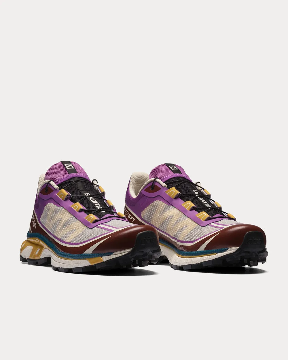 XT-6 FT Royal Lilac / Chocolate Fondant / Fall Leaf Low Top Sneakers